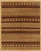 Gabbeh Brown Hand Knotted 82 X 101  Area Rug 250-19350 Thumb 0