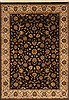 Kashan Black Hand Knotted 411 X 71  Area Rug 250-19351 Thumb 0