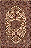 Kerman Beige Hand Knotted 411 X 77  Area Rug 250-19379 Thumb 0