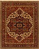 Serapi Orange Hand Knotted 80 X 102 Area Rug 250-19387 Thumb 0