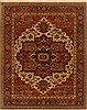 Serapi Orange Hand Knotted 80 X 102  Area Rug 250-19387 Thumb 0