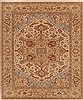 Serapi Beige Hand Knotted 81 X 99  Area Rug 250-19391 Thumb 0