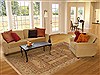 Chobi Blue Hand Knotted 82 X 105  Area Rug 250-19398 Thumb 2