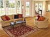 Kashan Red Hand Knotted 411 X 70 Area Rug 250-19405 Thumb 5