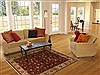 Kashan Red Hand Knotted 50 X 69 Area Rug 250-19407 Thumb 5