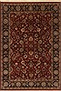 Kashan Red Hand Knotted 50 X 72  Area Rug 250-19414 Thumb 0