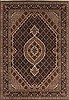 Tabriz Black Hand Knotted 47 X 68  Area Rug 250-19417 Thumb 0