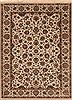 Kashan Beige Hand Knotted 51 X 611  Area Rug 250-19418 Thumb 0