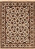 Kashan Beige Hand Knotted 51 X 611 Area Rug 250-19418 Thumb 0