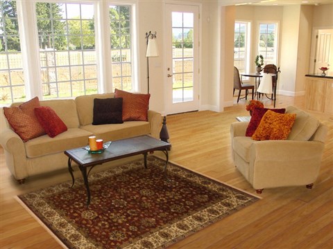 Tabriz Orange Hand Knotted 411 X 69 Area Rug 250-19444 Image 5