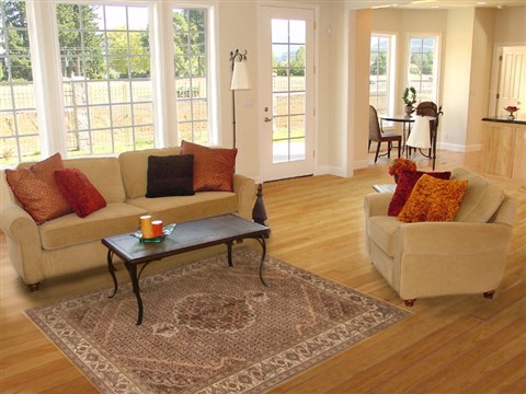 Tabriz Beige Hand Knotted 49 X 610 Area Rug 250-19445 Image 5