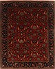 Mahal Red Hand Knotted 80 X 100  Area Rug 250-19470 Thumb 0