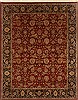 Kashan Red Hand Knotted 80 X 100 Area Rug 250-19472 Thumb 0
