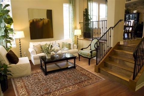 Kashan Blue Hand Knotted 711 X 910  Area Rug 250-19481 Image 3