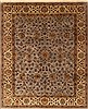 Kashan Blue Hand Knotted 711 X 910  Area Rug 250-19481 Thumb 0