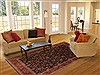 Mashad Blue Hand Knotted 711 X 910 Area Rug 250-19487 Thumb 4
