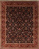 Mashad Blue Hand Knotted 711 X 910 Area Rug 250-19487 Thumb 0
