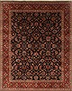 Mashad Blue Hand Knotted 711 X 910  Area Rug 250-19487 Thumb 0