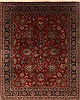 Tabriz Red Hand Knotted 711 X 911  Area Rug 250-19488 Thumb 0