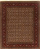 Herati Beige Hand Knotted 80 X 910  Area Rug 250-19495 Thumb 0