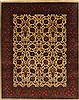 Tabriz Beige Hand Knotted 82 X 102  Area Rug 250-19497 Thumb 0