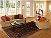 Kashmar Black Hand Knotted 711 X 99 Area Rug 250-19498 Thumb 4