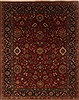 Sarouk Red Hand Knotted 711 X 100 Area Rug 250-19507 Thumb 0