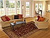 Kashan Red Hand Knotted 80 X 100  Area Rug 250-19508 Thumb 4
