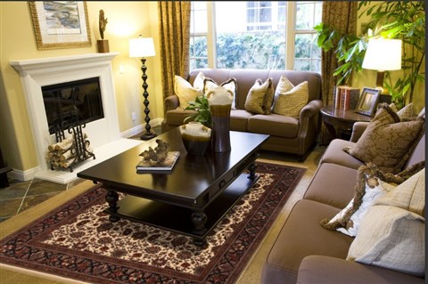 Kashmar Beige Hand Knotted 80 X 99 Area Rug 250-19511 Image 2