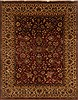 Kashan Red Hand Knotted 80 X 100 Area Rug 250-19513 Thumb 0