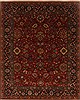 Sarouk Red Hand Knotted 80 X 100  Area Rug 250-19516 Thumb 0