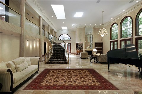 Kashmar Beige Hand Knotted 82 X 911 Area Rug 250-19518 Image 1