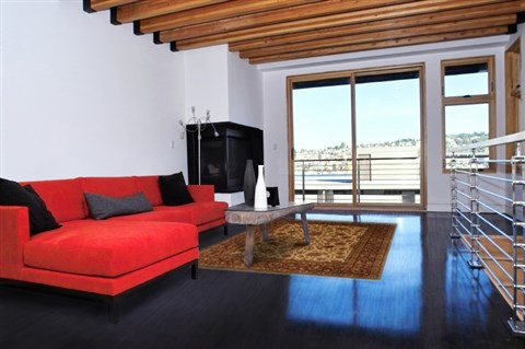 Kashan Beige Hand Knotted 80 X 100  Area Rug 250-19519 Image 5