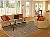 Jaipur Green Hand Knotted 81 X 102  Area Rug 300-19528 Thumb 4