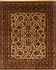 Kashan Beige Hand Knotted 80 X 100  Area Rug 250-19539 Thumb 0