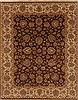 Kashan Brown Hand Knotted 80 X 102  Area Rug 250-19544 Thumb 0