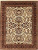 Sarouk Beige Hand Knotted 711 X 103  Area Rug 250-19556 Thumb 0