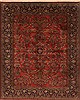 Sarouk Red Hand Knotted 80 X 100  Area Rug 250-19561 Thumb 0