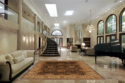 Jaipur Black Hand Knotted 80 X 101 Area Rug 250-19568 Image 1