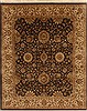 Jaipur Black Hand Knotted 80 X 101 Area Rug 250-19568 Thumb 0