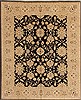 Chobi Black Hand Knotted 711 X 910  Area Rug 250-19575 Thumb 0