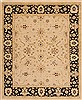 Chobi Beige Hand Knotted 82 X 100  Area Rug 250-19578 Thumb 0