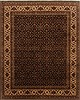 Herati Black Hand Knotted 711 X 911  Area Rug 250-19581 Thumb 0