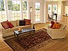 Kashan Red Hand Knotted 711 X 100 Area Rug 250-19589 Thumb 4