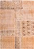 Patchwork Brown Hand Knotted 311 X 56  Area Rug 161-19599 Thumb 0