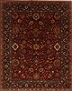 Isfahan Red Hand Knotted 80 X 101  Area Rug 250-19609 Thumb 0