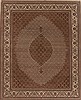 Tabriz Beige Hand Knotted 81 X 101  Area Rug 250-19618 Thumb 0