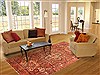 Heriz Red Hand Knotted 70 X 98 Area Rug 100-19621 Thumb 4