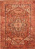 Heriz Red Hand Knotted 70 X 98  Area Rug 100-19621 Thumb 0