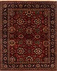 Tabriz Red Hand Knotted 711 X 99  Area Rug 250-19633 Thumb 0